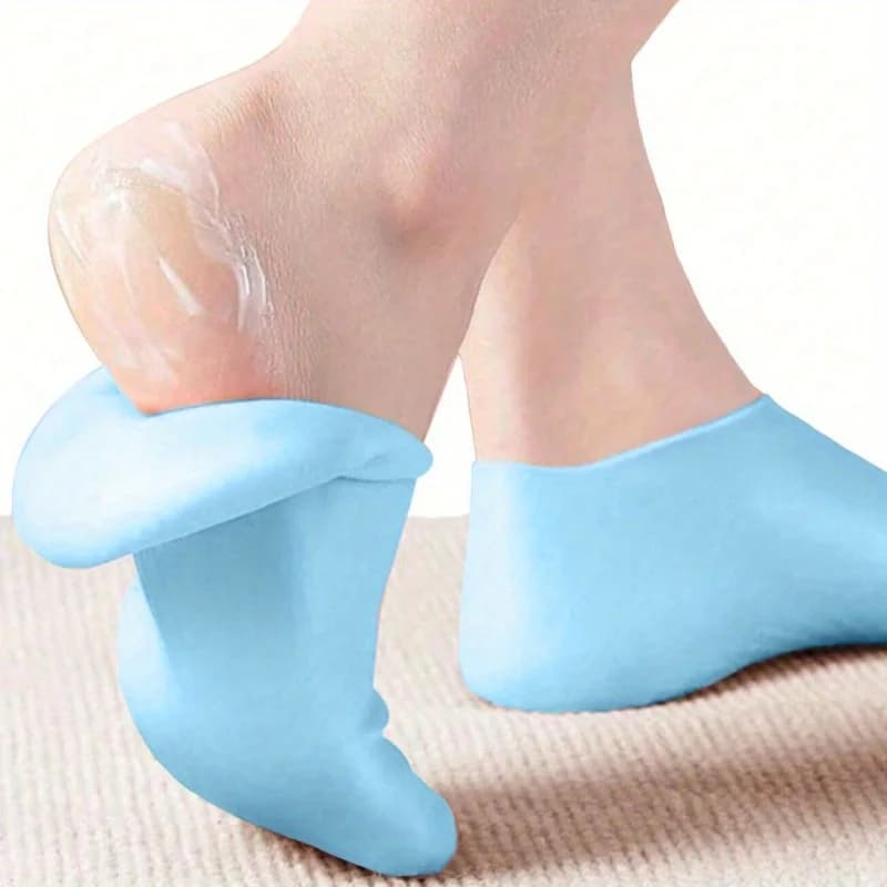 Hydrating socks for Feet, Silicone socks for Full Dry and Screpolated, Women's Socks for Hydrating with Massage Function
