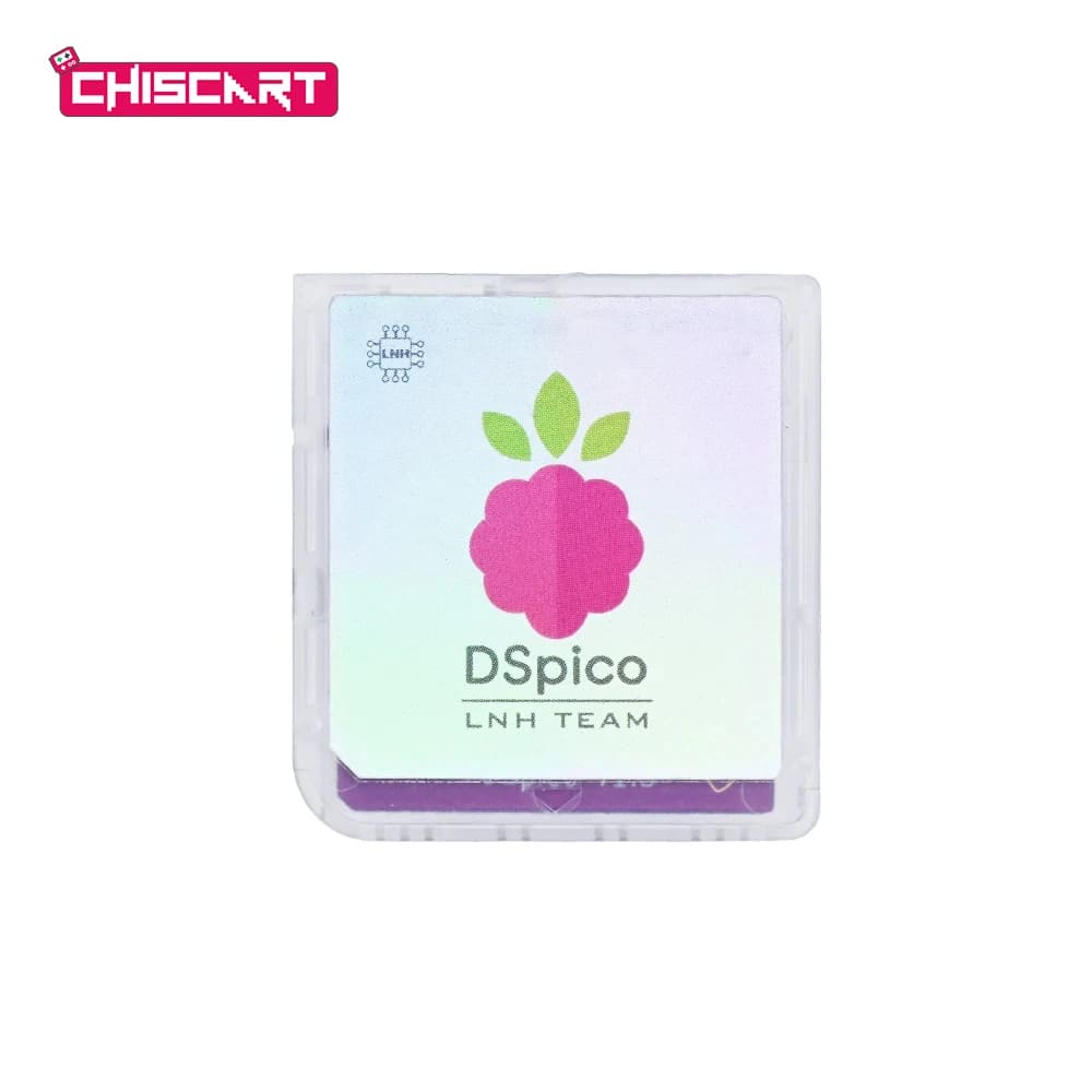 DSpico Game Reader Cart injection moulded transparent case with MCU RP2040 for NDSL DSi 3DS console
