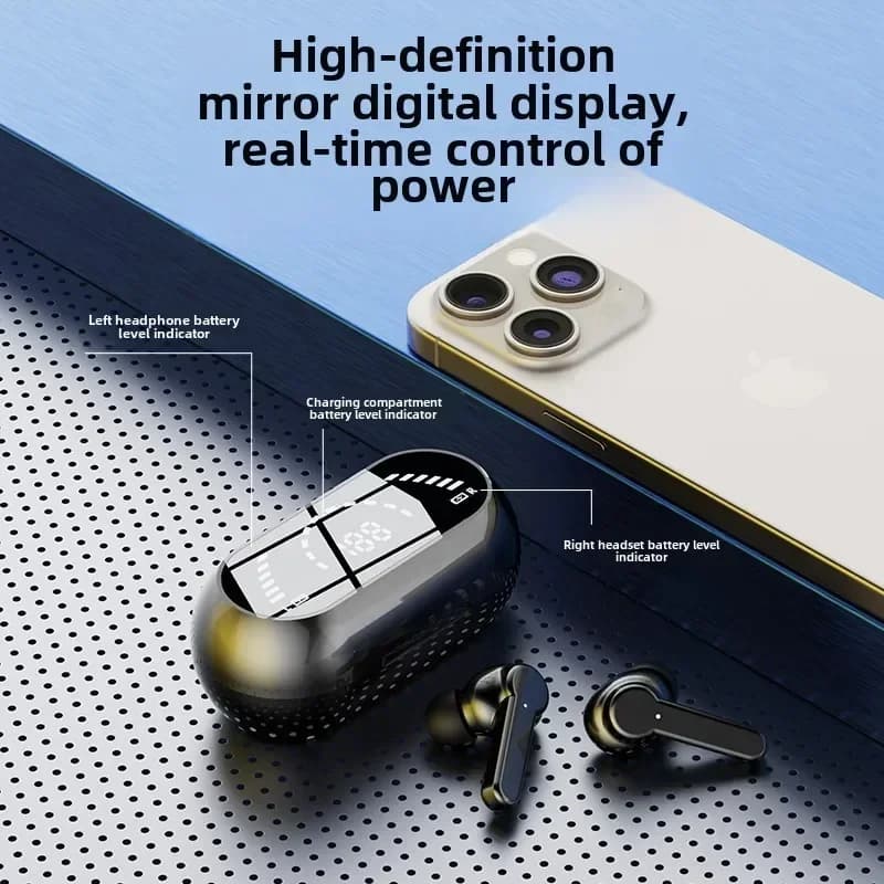 X65 TWS Wireless Earphone Bluetooth Headphones Sport Gaming Headset Noise Reduction Earbuds Bass Touch Control for xiaomi