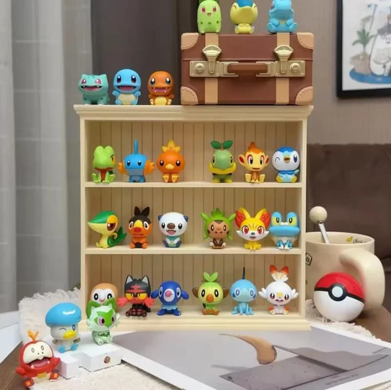 Funism Pokemon 30th Anniversary Blind Box Figure Collectible Anime Monster Desktop Decoration For Adult Hobby Display