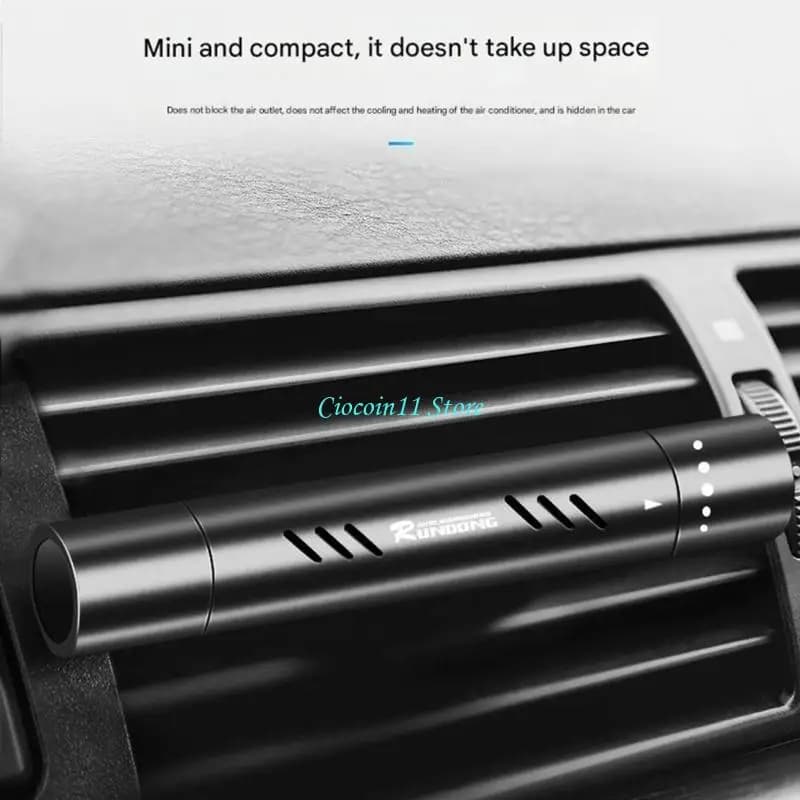 Y1UB Deodorante per auto Odore Profumi Diffusore Clip Auto Vent Decorazioni in alluminio