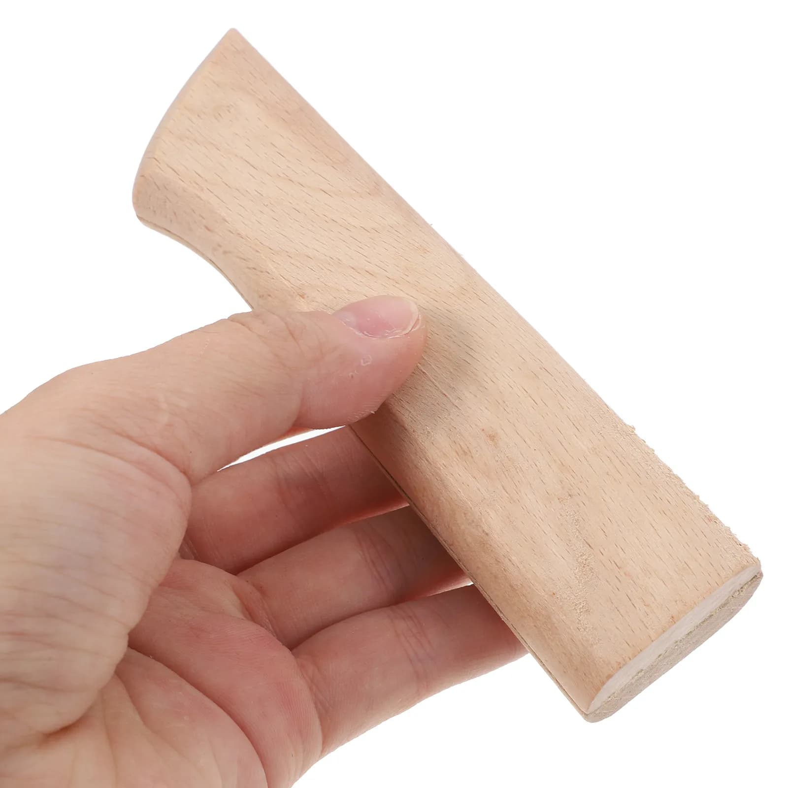 2 Pezzi Manici in Legno Fai-da-Te per Coltelli da Cucina, Accessori per Riparazione Coltelli da Chef, per Frutta e Verdura