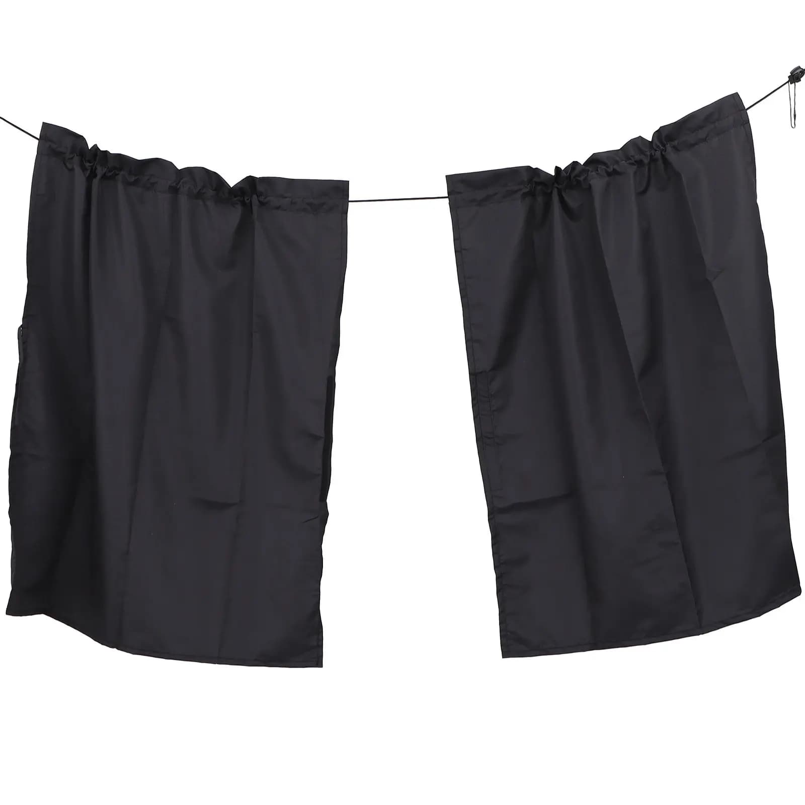 Removable Black Car Divider, Privacy, Robusta and Multifunctional, Lateral Protection and Rear for Windscreen