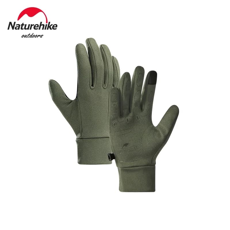Naturehike Touch Screen Anti-skid Gloves GL10 Outdoor Cycling Mountaineering Non-Slip Full Finger Sport Gloves