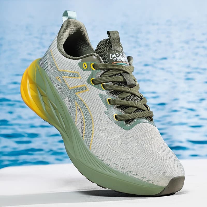2025 New Men's Shoes Autumn Professional Breathable Sport Shoes Ultralight and Shock Absorbent Running Shoes Mesh Non-slip