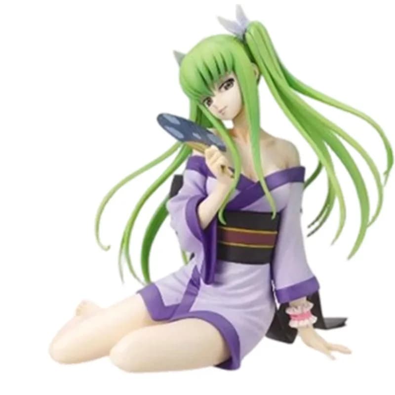 【Spot goods】Bandai Figure C.C. Code Geass Lelouch of The Rebellion R2 SQ Bathrobe Action Figure Desktop Model