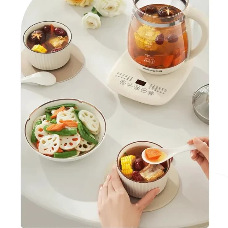 220V Joyoung Bollitore per la salute Acciaio inossidabile 316L Multifunzione Bollitore elettrico per l'acqua Tea Maker Fornello automatico AB