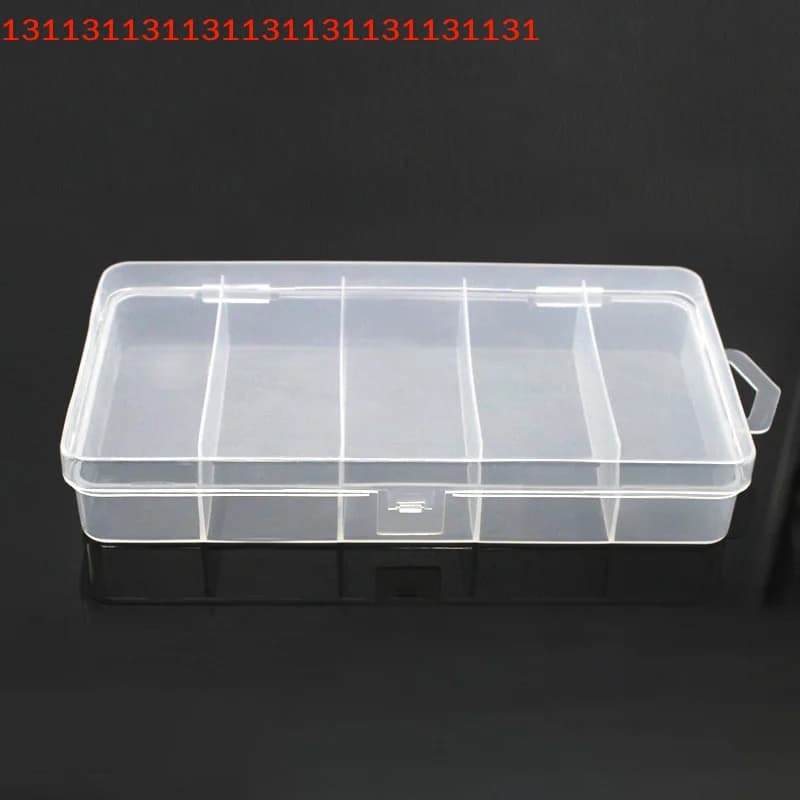 Fishing Equipment Box with 5 Parts, Bag for baits, hooks and fishing accessories