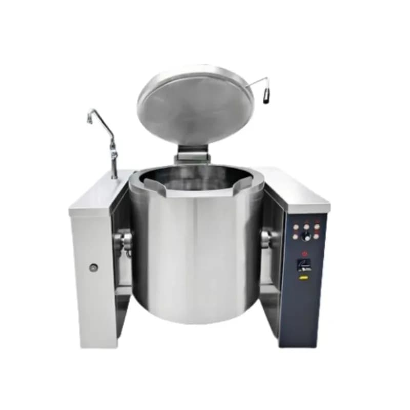 Commercial restaurant stainless steel electric kettle 60L-400L tilting kitchen equipment industrial canteen cooking