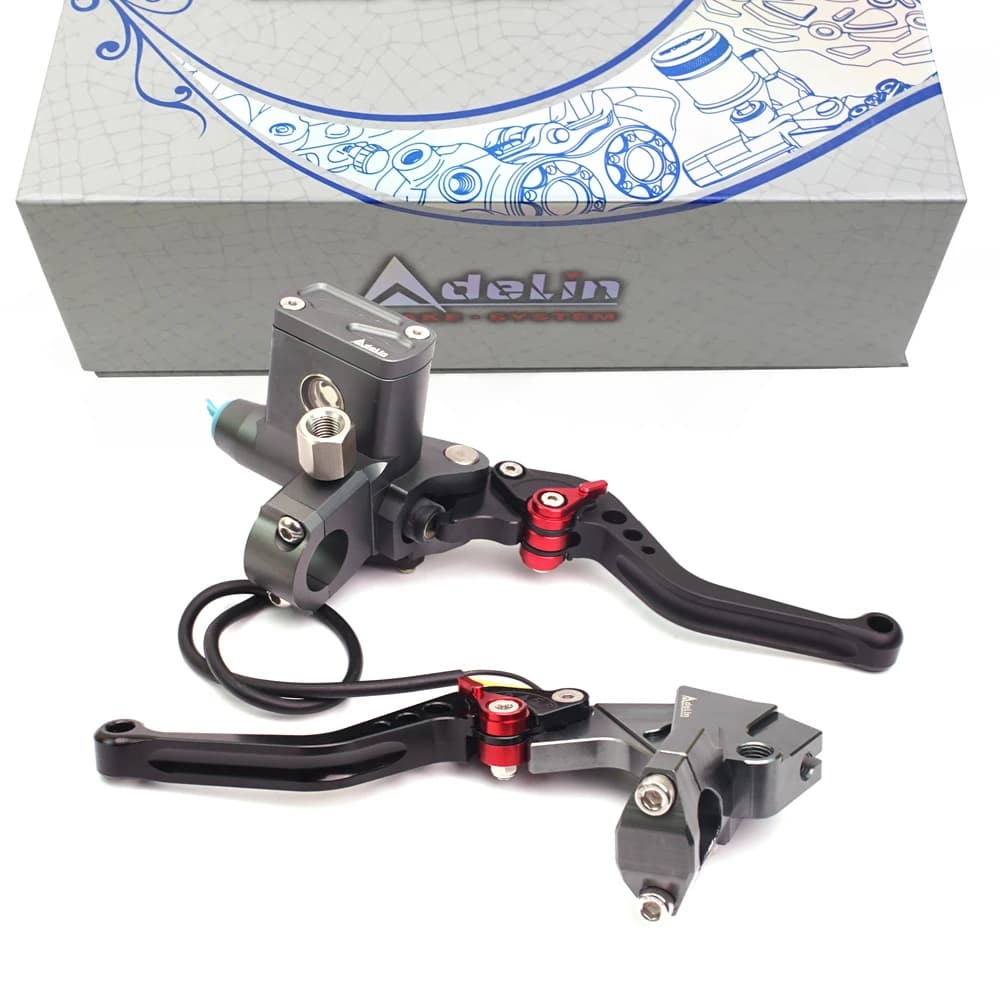 Adelin PX6 trespolo linea frizione leva freno pompa cilindro maestro universale 22mm maniglia per Scooter Street Bike Pitbike e-BIKE