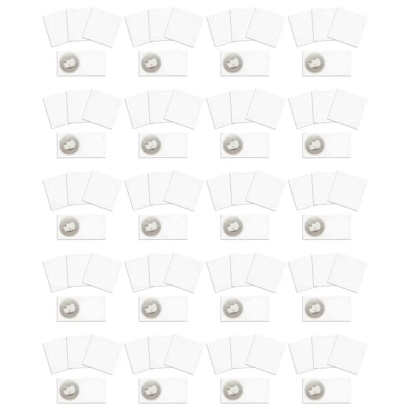 B44C 2000 Pezzi Adesivi NFC Ntag216, Tag NFC Ntag216, Carte NFC 216, Adesivi NFC 13.56Mhz con Memoria da 888 Byte