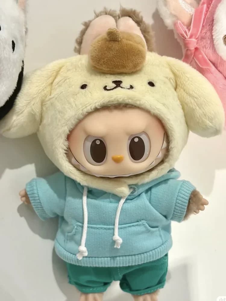 POP MART LABUBU THE MONSTERS Serie Sanrio Peluche in Vinile Blind Box Busta a Sorpresa Mystery Box Giocattoli Bambola Statuetta Anime Ornamenti da Scrivania
