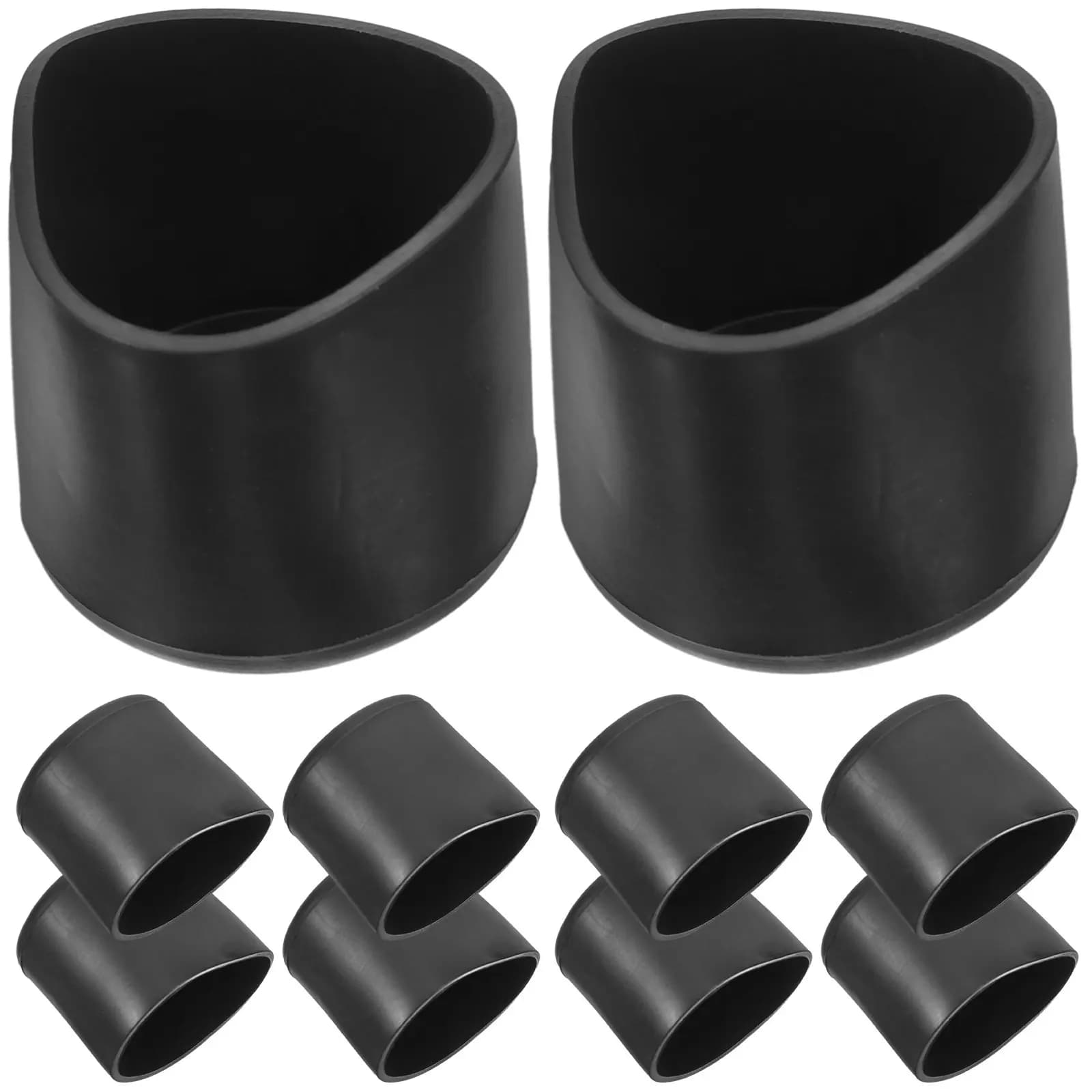 20 coperture per gambe di sedie, protezioni per pavimenti rotondi da 25 mm, per pavimenti in legno, protezioni per gambe di mobili, antiscivolo, antiurto