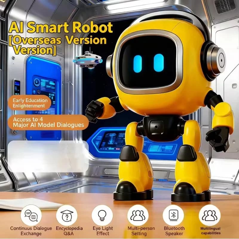 Robot Interactive Educational STEM Toy With Programming Learning Voice Control Kids Birthday Companion