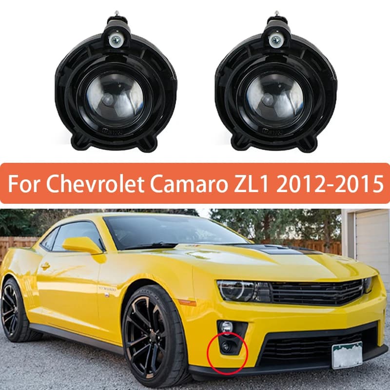 Coppia Fendinebbia Per Chevrolet Camaro ZL1 2012 2013 2014 2015 Paraurti Anteriore Anti Fendinebbia 2593157 GM2593157 10335108
