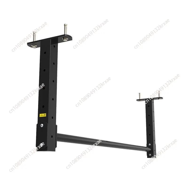 Barra orizzontale da parete a soffitto Soffitto da 1 pezzo Assemblaggio Pull-up per uso domestico Esercizio di forza del braccio regolabile alto e basso Asta singola