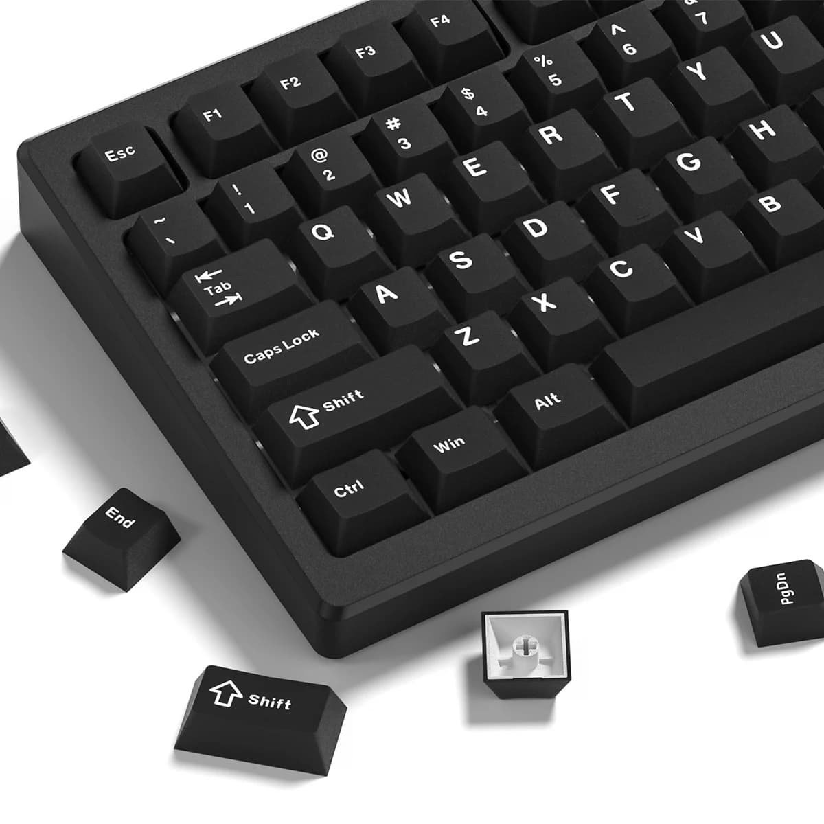 2026 Nuovo 133 Tasti Retro Nero PBT Keycap Doppio Colpo Cherry Profilo Copritasti per Cherry MX Interruttori Tastiera Gamer Meccanica