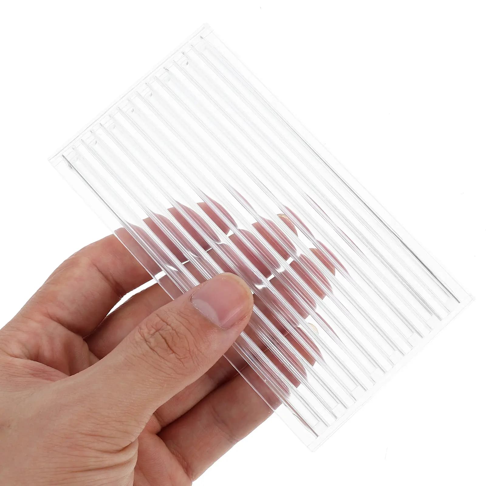 4 Pezzi Tubi Trasparenti in Plastica per Incenso, Contenitori Vuoti per Campioni, Ideali per la Protezione delle Bastoncini di Incenso