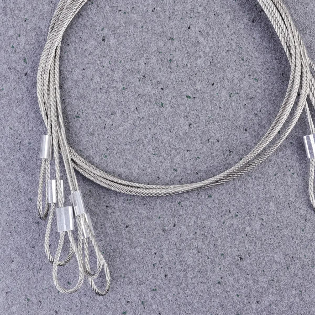 6Pcs Premium Steel Wire Camera Safety Tether Lightweight Compact Storage Bendable Lanyard for Action Cameras Electronic Gear