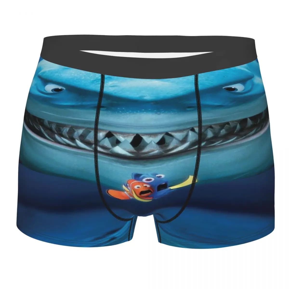 Boxer personalizzati con disegno di Nemo, mutande da uomo, slip comodi, biancheria intima
