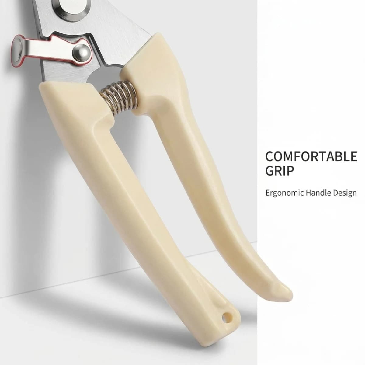 Forbici da Potatura Professionali Ultra-Affilate – Resistenti all'Usura, con Blocco di Sicurezza Portatile, Comode per l'Uso Prolungato