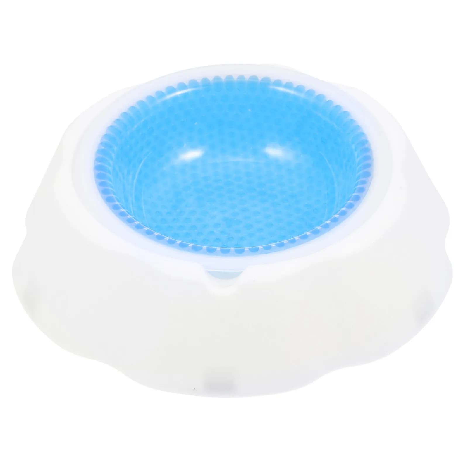 Pet Cooler Bowl Premium PP Dog Cat Holder Summer Puppy Feeding Frosty Stable Base Bowl Pet Food Holder