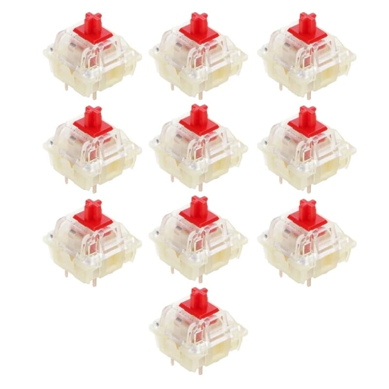 Mechanical keyboard switches 652F 3 pin MX2A RGB Red Brown Black Silver Optional