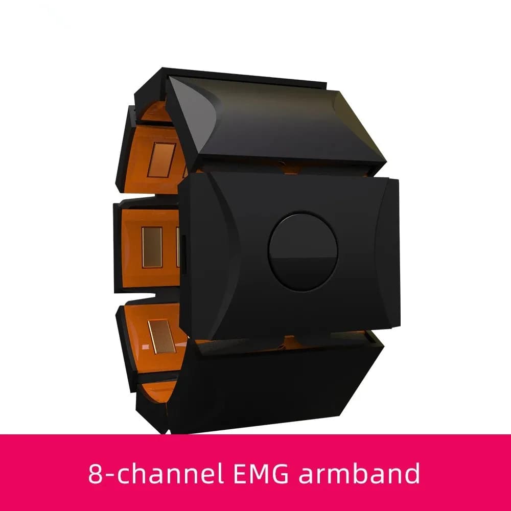 8-Channel Muscle Electrical Arm Ring EMG smart wearable electromyographic bracelet EMG PRO Muscle Electrical Sensor