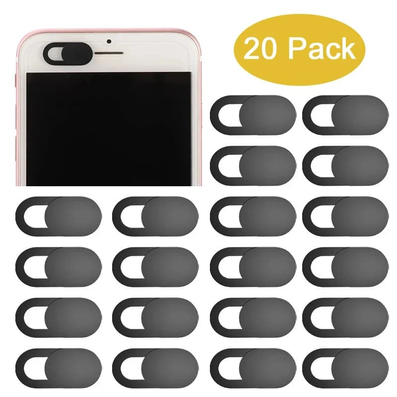 5/10/15/20 pcs Sliding Webcam Cover Laptop Camera Cover Slider Phone Antispy For iPad PC Macbook Tablet lenses Privacy Sticker