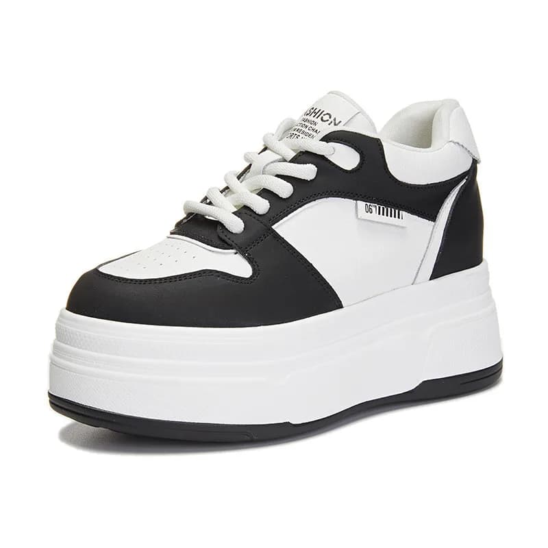 9CM vera pelle 2025 designer di marca estate autunno piattaforma donna scarpe casual sneakers robuste scarpe da corsa da passeggio 34- 40