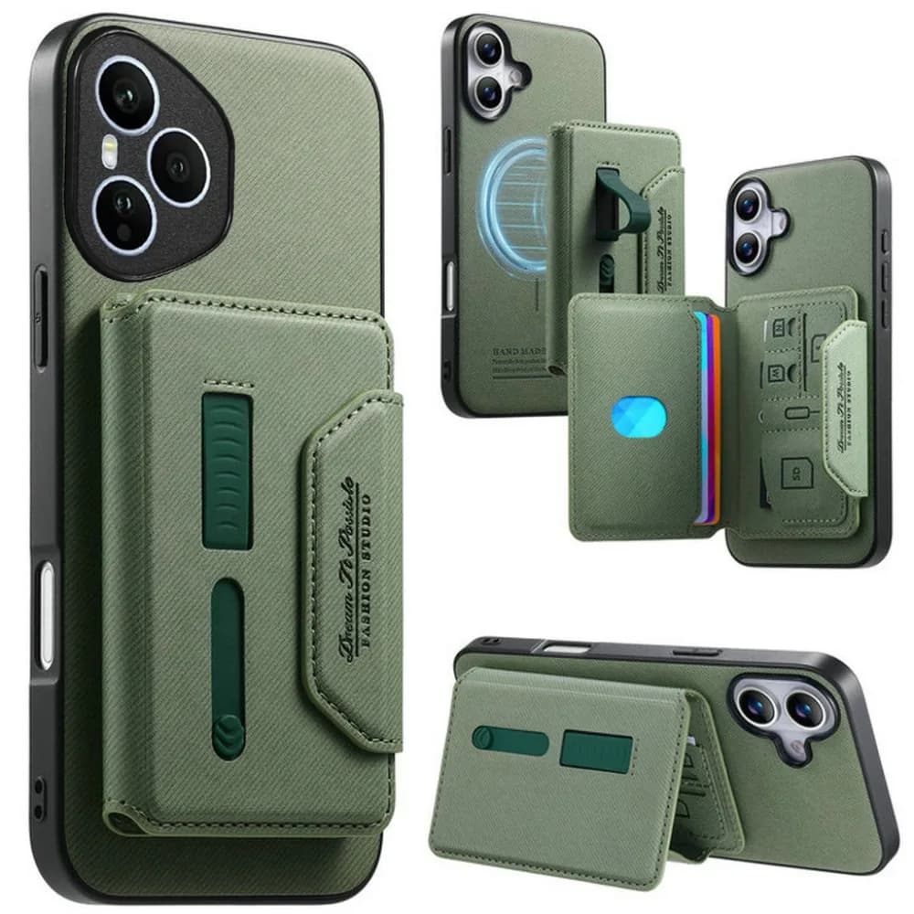 Custodia Magnetica 2-in-1 Staccabile in Pelle con Portafoglio per Huawei Honor 400 Lite 5G, Honor 400 Pro, Honor 500 Pro, Honor 400 Smart