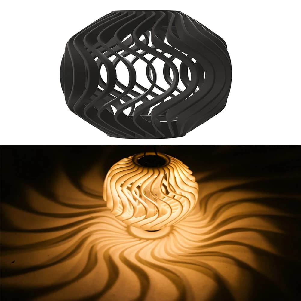 Ultra-Light Artistic Camping Lantern Shade GZ Hollow Lampshade Compatible with GZ, 38, BD Lanterns, Perfect for Atmosphere