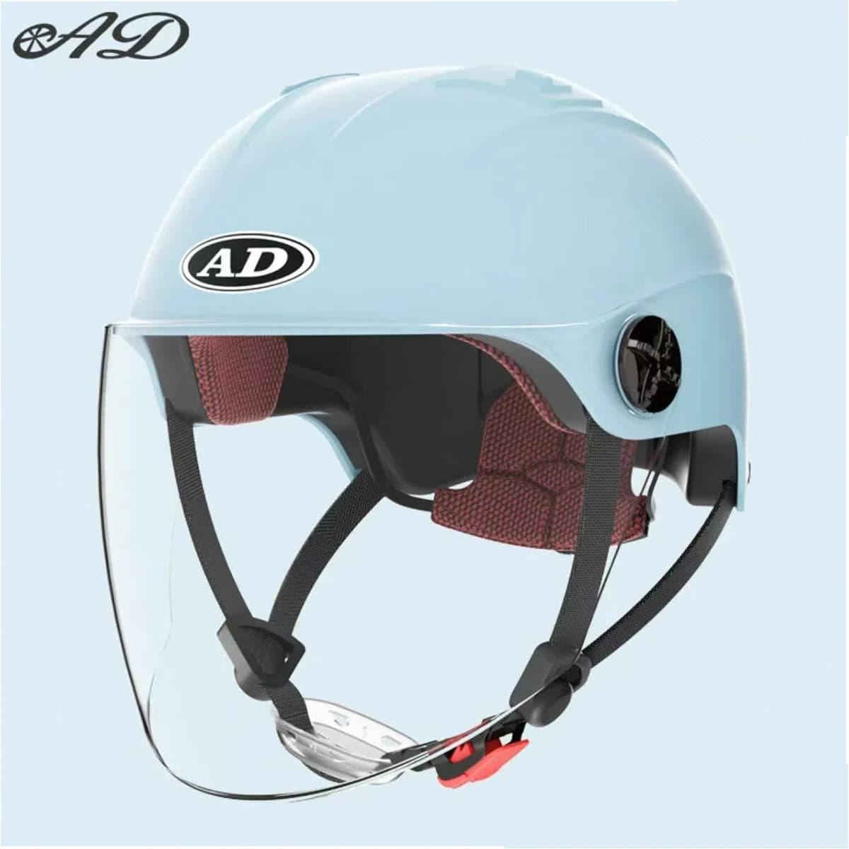 Caschi Modulari ABS per Moto AD Factory, Caschi Personalizzati Mezza Faccia per Adulti, Casco da Ciclismo e Moto all'Ingrosso