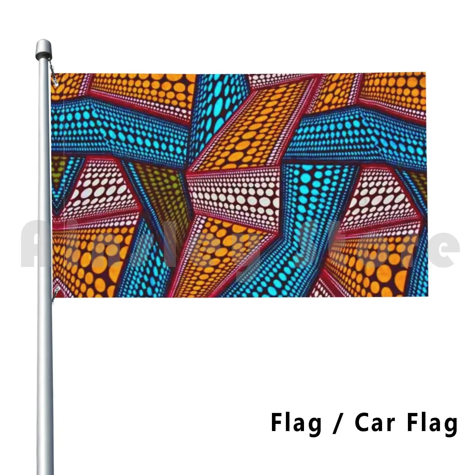 Bandiera per auto con stampa in cera africana Divertente africano Best Selling Best Seller Classic Classic Favoris