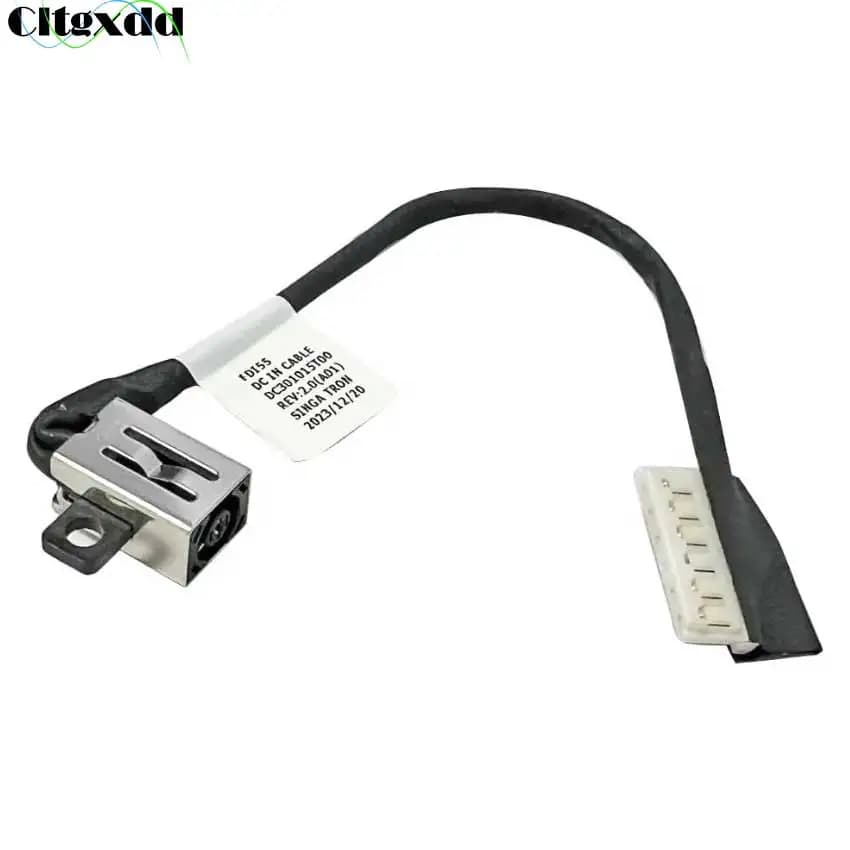 Laptop DC Power Jack Charging Port Flex Cable DC Connector For Dell Vostro 3400 3401 3405 Inspiron 3405 3501 3505 3511 3515