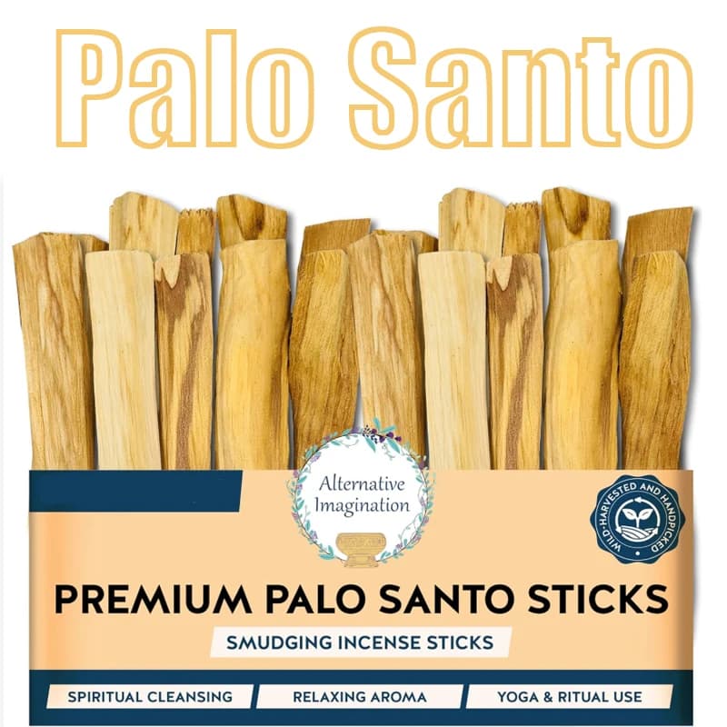 Original Palo Santo Holy Wood High oil content Burning releases the scent For indoor aromatherapy Used in yoga Clean space