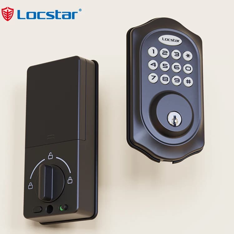 Serratura Intelligente Magnetica Automatica di Sicurezza con Combinazione, Tipo Tuya con Bluetooth, WiFi e Archiviazione Password per Porta d'Ingresso