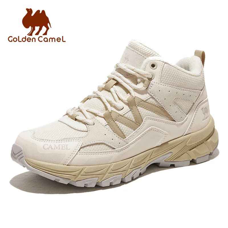 GOLDEN CAMEL Scarpe da trekking da donna Stivali alti impermeabili resistenti all'usura Scarpe da trekking professionali per uomo 2023 Autunno Nuovo
