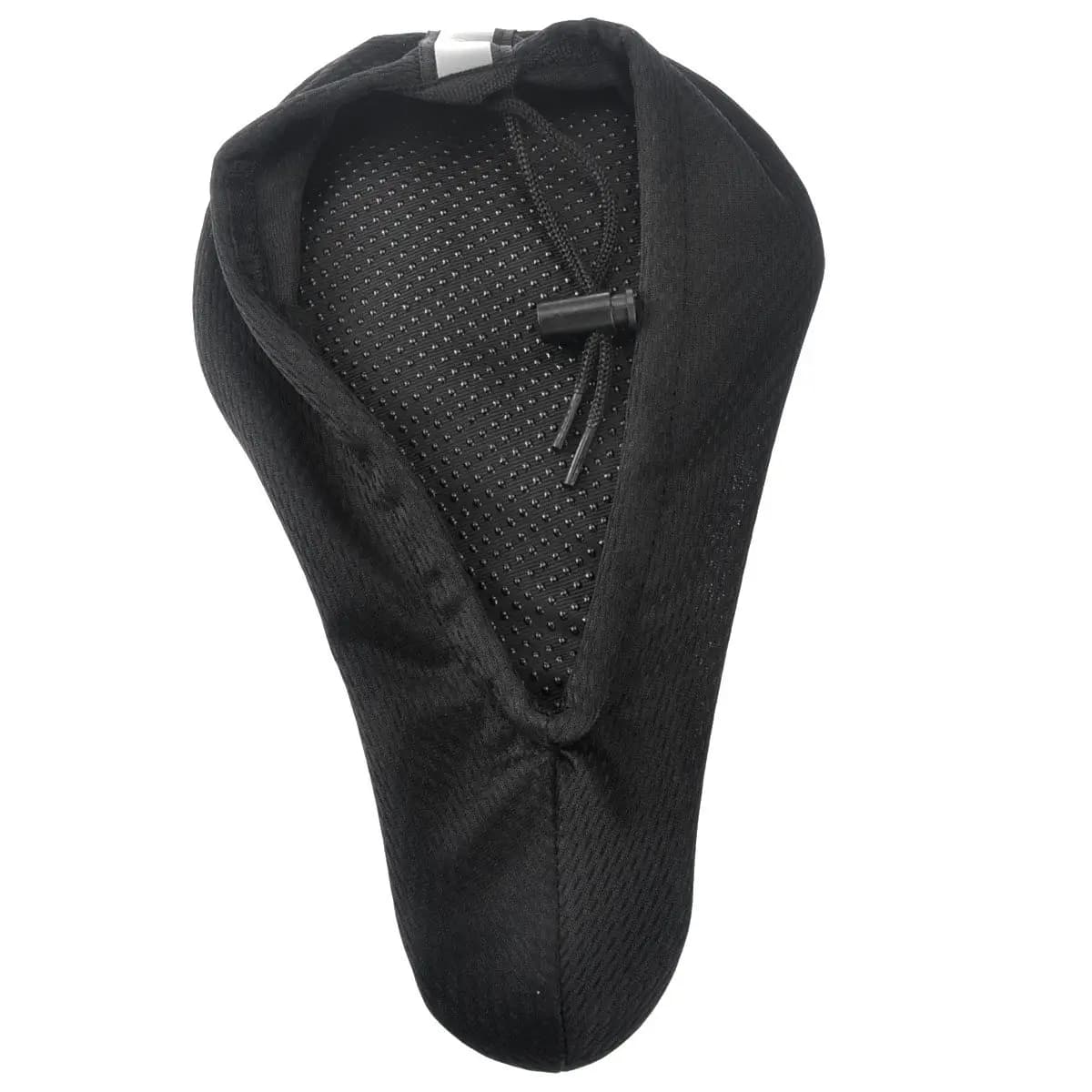 Cuscino per sella bici 3D Memory in memory foam blu per mountain bike, bici da strada, bici pieghevoli, ergonomico, ammortizzante, traspirante