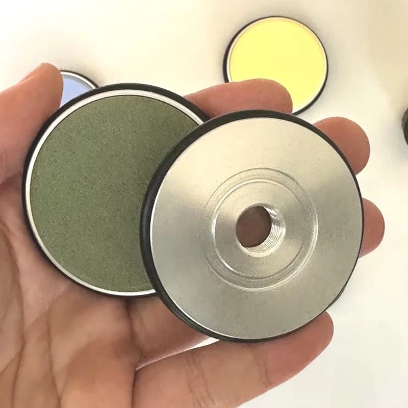 Accessories for sharpening rotary knives Stone for sharpening professional kitchen knife with diamond Kitchen accessory with grinding wheel