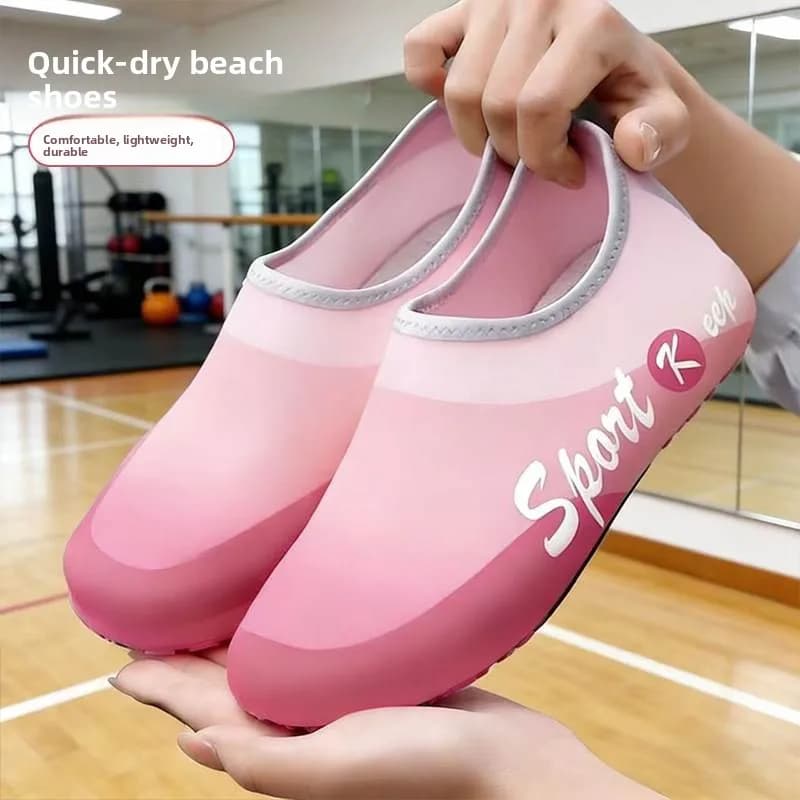 Indoor Fitness Shoes for Women, Soft Sole for Home, Jumping Racing, Yoga, Beach, Sports, Dance and Special Training