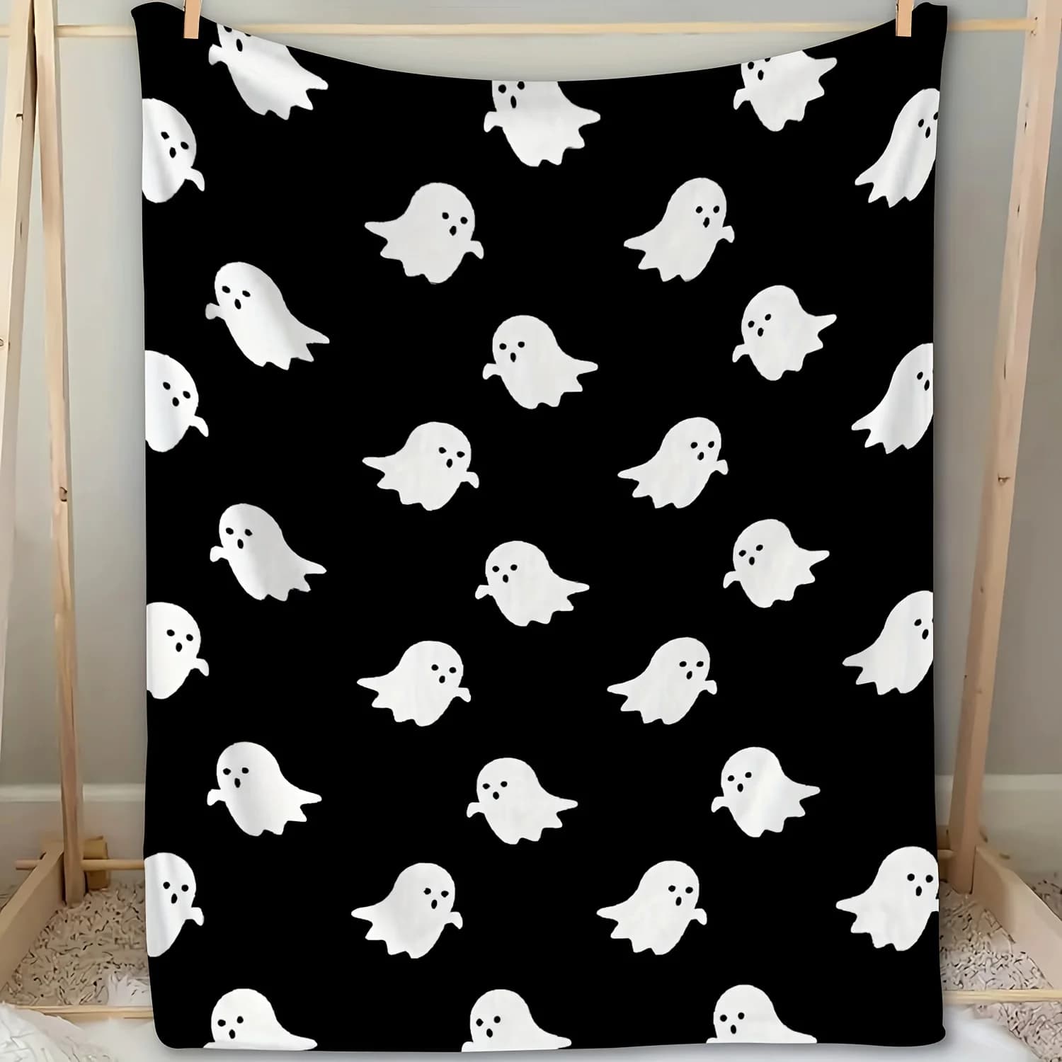 Coperta in flanella stampata, morbida e calda, per divano, ufficio, letto, campeggio, viaggi, regalo multiuso per tutte le stagioni
