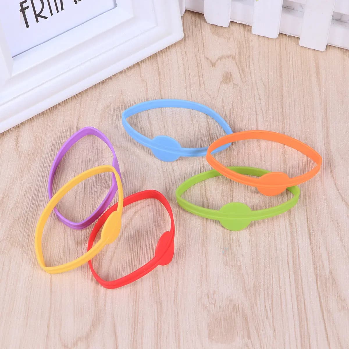 6 Pezzi Identificatori per Bicchieri in Silicone Alimentare, Fascette Estensibili per Bicchieri da Vino, Identificatori per Bottiglie, Riconoscitori Riutilizzabili per Tazze Rotonde, per Feste