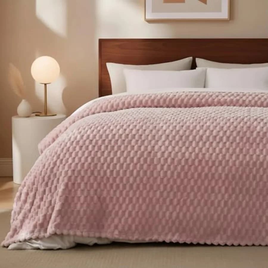 Coperta Elettrica Riscaldata Misura Singola 157x213 cm, 10 Livelli di Riscaldamento e Spegnimento Automatico Dopo 10 Ore, Morbida in Pile, Riscaldamento Rapido