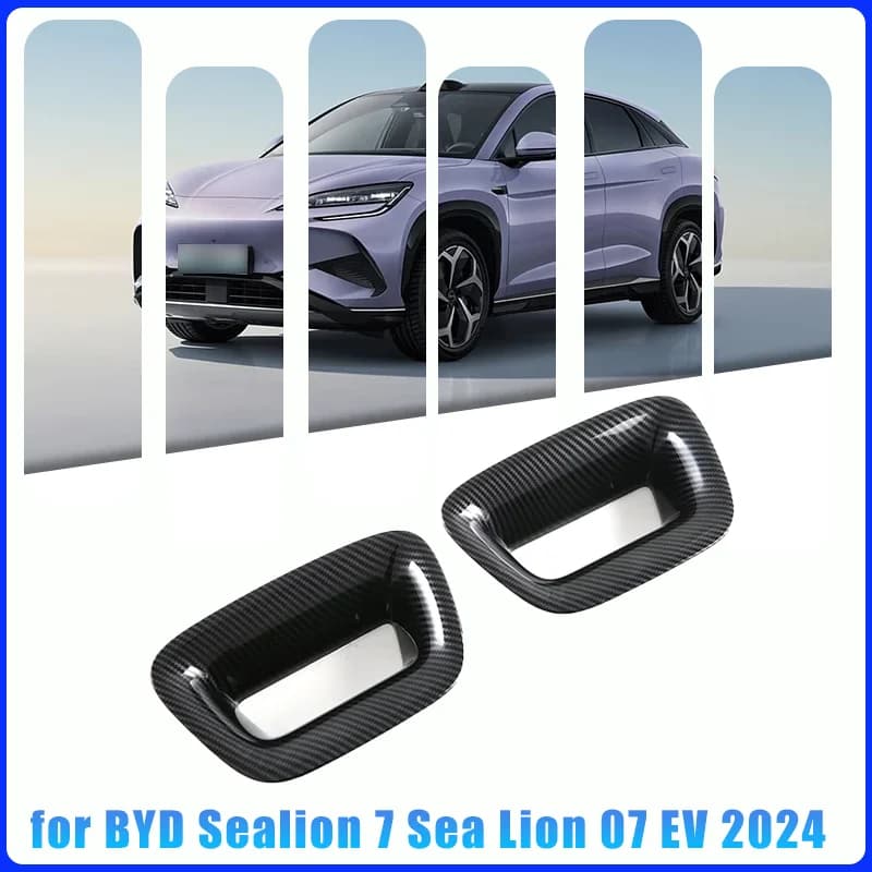 for BYD Sealion 7 Sea Lion 07 EV 2024 2025 LHD RHD Car Interior Front Seat Decoration Trim Strip Seat Head Panel Cover Trim