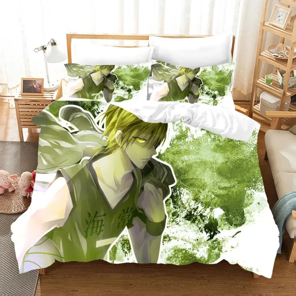 Nuovo Anime Kuroko's Basketball 2_3 pezzi Set biancheria da letto Ragazzi Ragazze Twin Queen Size Copripiumino Federa Letto Bambini Adulti Tessili per la casa