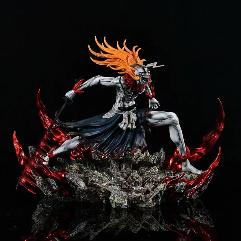 23 centimetri Bleach Anime Figura Kurosaki Ichigo 2.0 GK Figure Azione In Pvc Statua Modello di Bambola Collezione Decorazione Della Stanza Scrivania Giocattoli Regali
