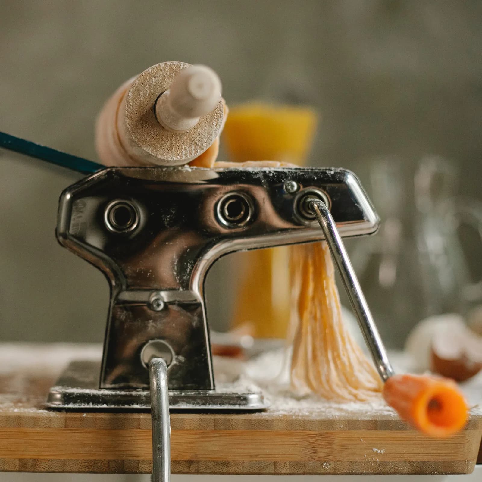 Parte manuale in lega di ferro di ricambio per manico per pasta per macchina per fare noodle Strumento per maniglia per pasta Accessorio per utensile per pasta da forno