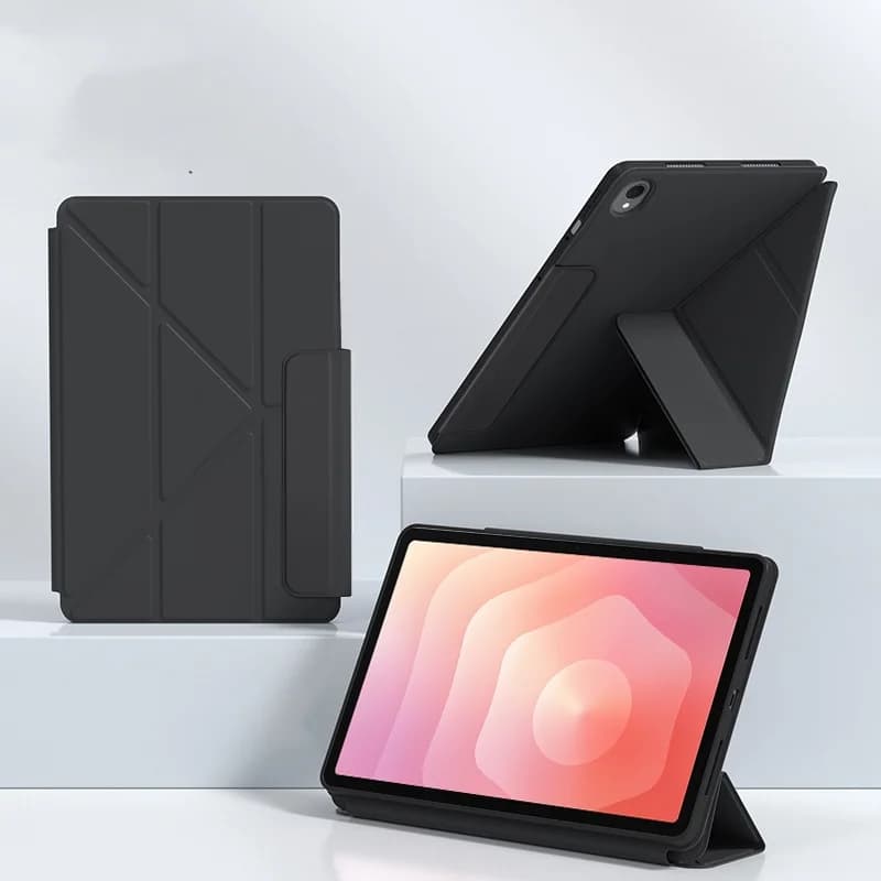 Per Samsung Galaxy Tab S11 Custodia protettiva multi-pieghevole da 11 pollici TPU Shell per Galaxy Tab S11 SM-X730 SM-X736 Tablet Cover