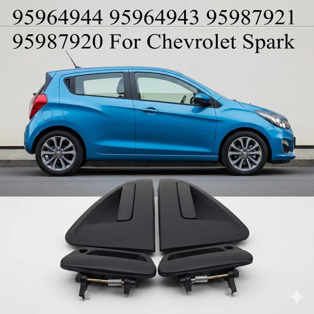 Set maniglie per porte esterne per Chevrolet Spark anteriore posteriore sinistra destra 2010-2015 95964944 95964943 95987921 95987920